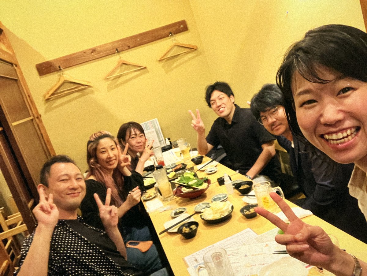 お客さんとの食事会